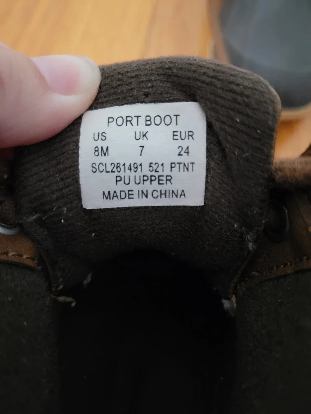Sperry Port Little Kids Toddler Duck Boot Size 8 Unisex Boys Girls Brown Winter